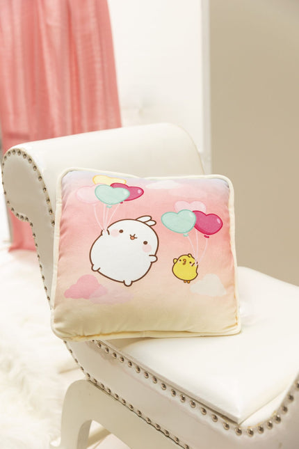 Molang cushion 30 x 30 cm