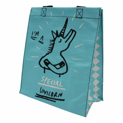 - Blauwe eenhoorn totebag