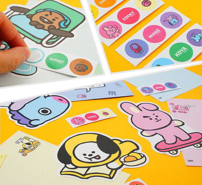 BT21 BT21 Briefpapier set A - SHOOKY