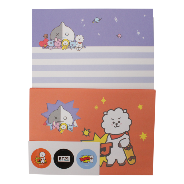 BT21 BT21 Briefpapier set B - RJ