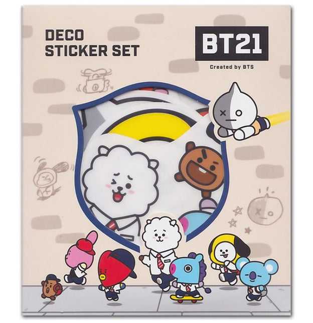 BT21 BT21 Deco Sticker Set - School