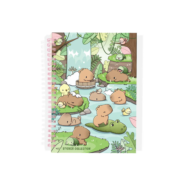 Stickerboek A5 - Capybara's