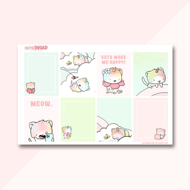 CutieSquad Planner Kit - Unikitties (LIMITED!)