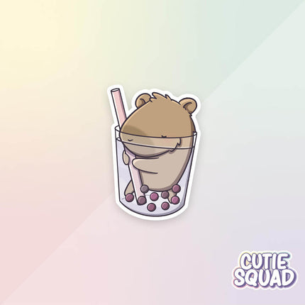 CutieSquad Stickerset - Capybara Bathing