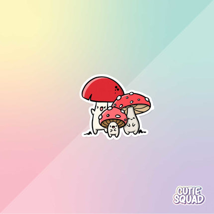 CutieSquad Stickerset - Mushroom Forest