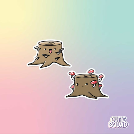 CutieSquad Stickerset - Mushroom Forest