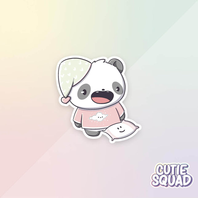 CutieSquad Stickerset - Panda Sleepover