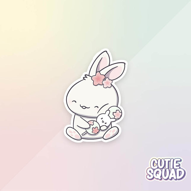 CutieSquad Stickerset - Sakura Bunnies