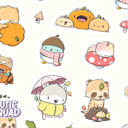 CutieSquad Stickervel - Cozy Forest