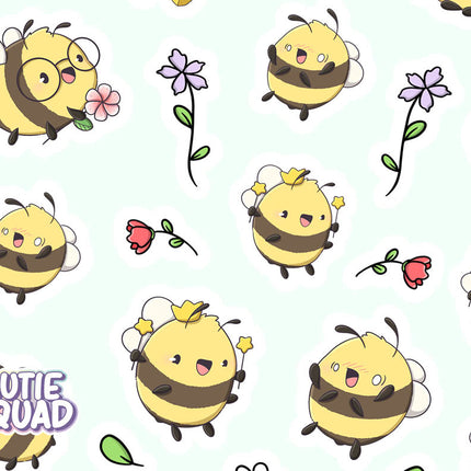 CutieSquad Stickervel- Happy Bees II