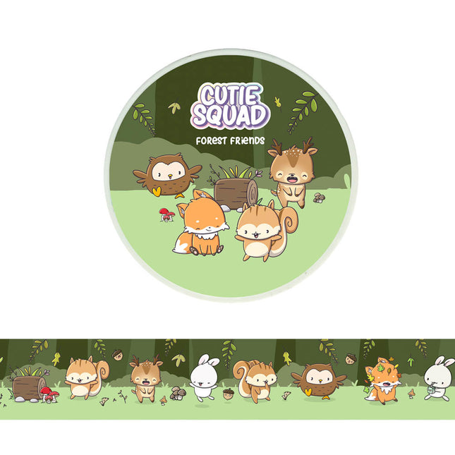 CutieSquad Washi Tape - Forest Friends