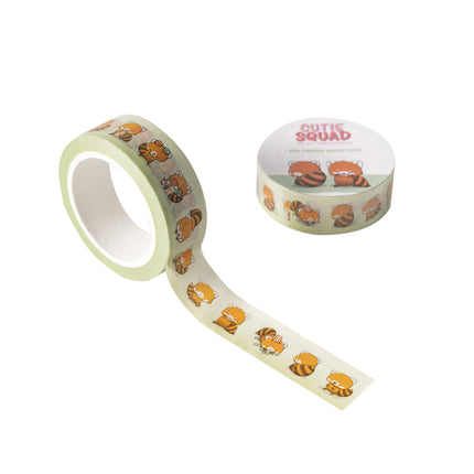 CutieSquad Washi Tape - Red Pandas