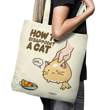 Fuzzballs Fuzzballs Totebag - How to dissapoint a cat