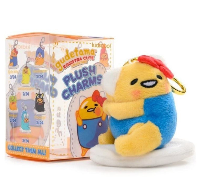 - Gudetama pluche sleutelhanger - blind box