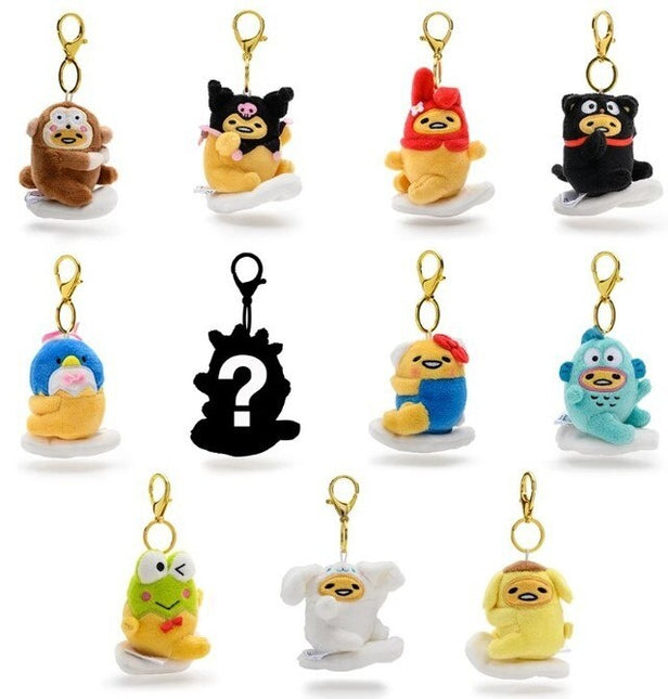 - Gudetama pluche sleutelhanger - blind box