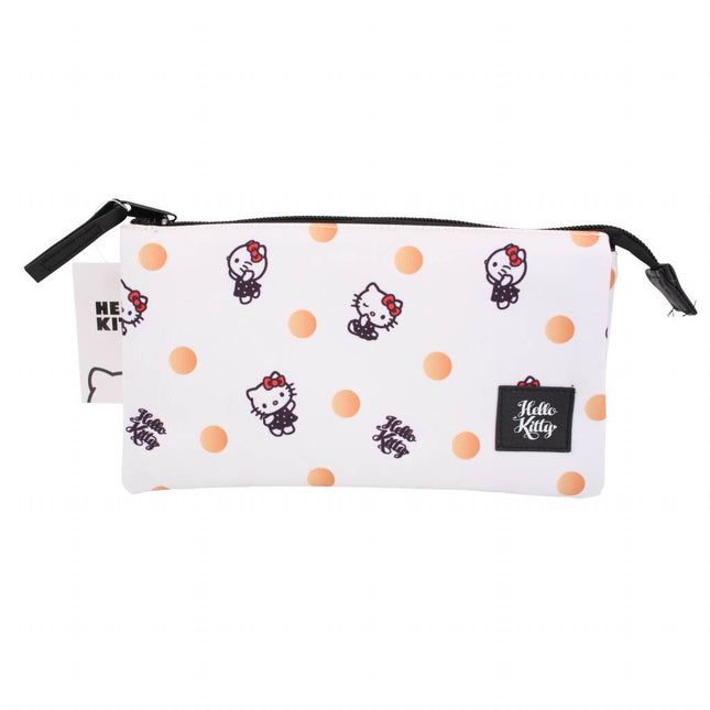 Hello Kitty FOO Hello Kitty drievoudige etui - Polka Dots