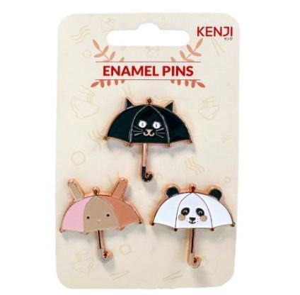 Kenji Driedelige set pins - Paraplu Brolly