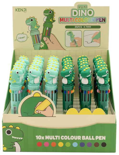 Kenji Meerkleuren pen - Dino