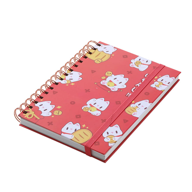 Kenji Notebook Hardcover Ring A5 - KLAND NYAN - JI