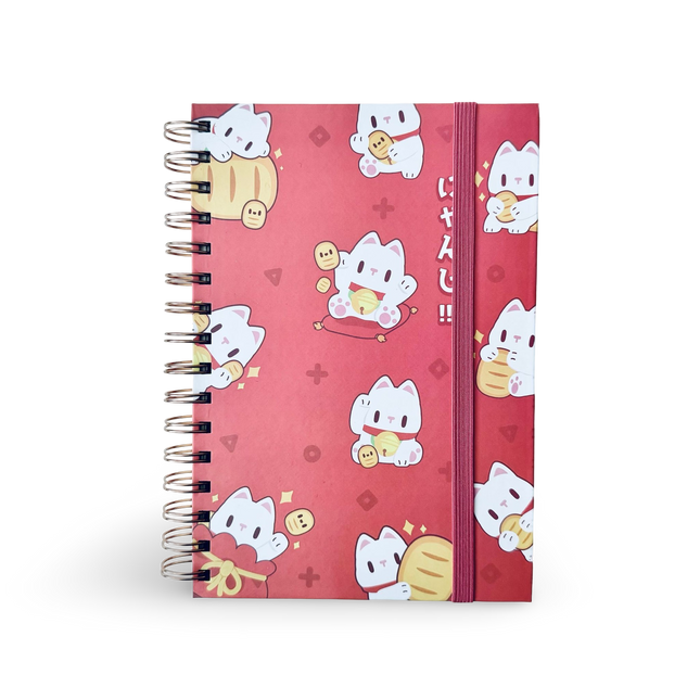 Kenji Notebook Hardcover Ring A5 - KLAND NYAN - JI