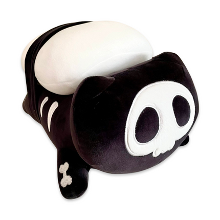 Kenji Sushi Skeleton Cat knuffel - 35 cm