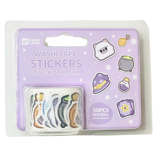 Kenji Washi tape stickers - Tiny K Dorothy