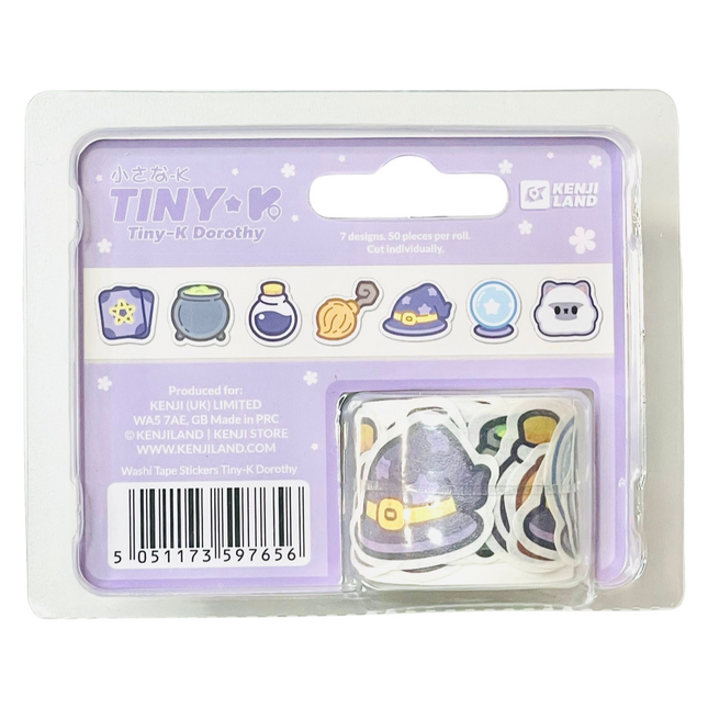 Kenji Washi tape stickers - Tiny K Dorothy