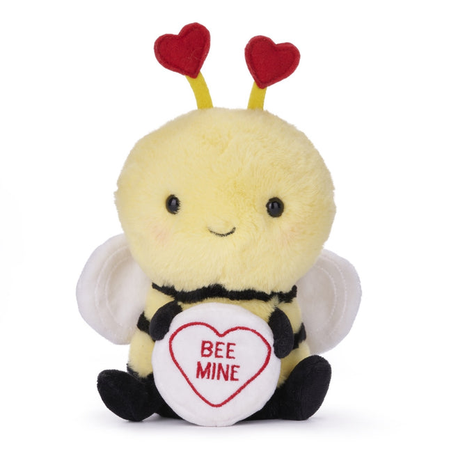 Love Hearts Bij knuffel - Bee mine - 18 cm