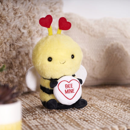 Love Hearts Bij knuffel - Bee mine - 18 cm