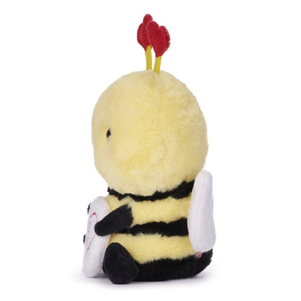 Love Hearts Bij knuffel - Bee mine - 18 cm