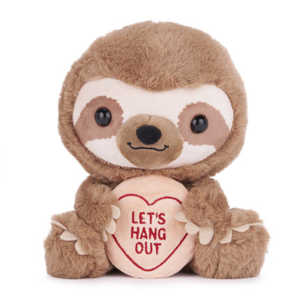 Love Hearts Luiaard knuffel - Let's hang out - 18 cm