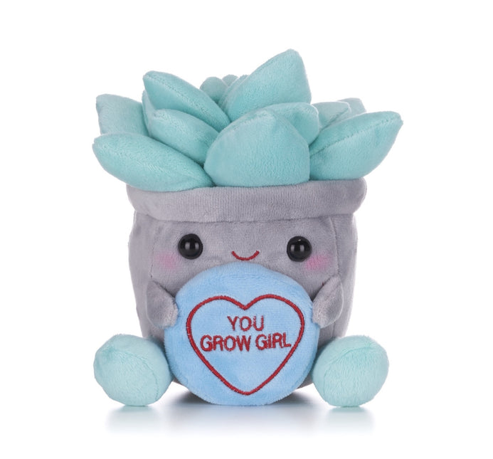 Love Hearts Plant knuffel - You grow girl - 18 cm