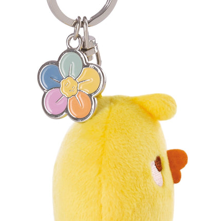 Molang BEURS Piu Piu sleutelhanger met bloem - 6 cm  - Copy