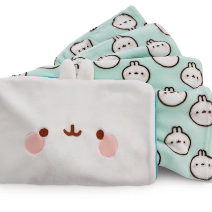 Molang Fleece deken - kussen