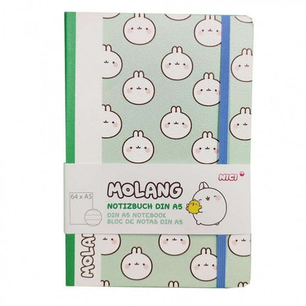 Molang Molang hardcover A5 notebook lijntjes