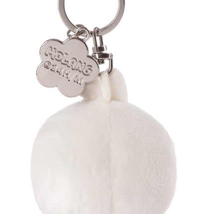 Molang Molang sleutelhanger met bloem - 6 cm