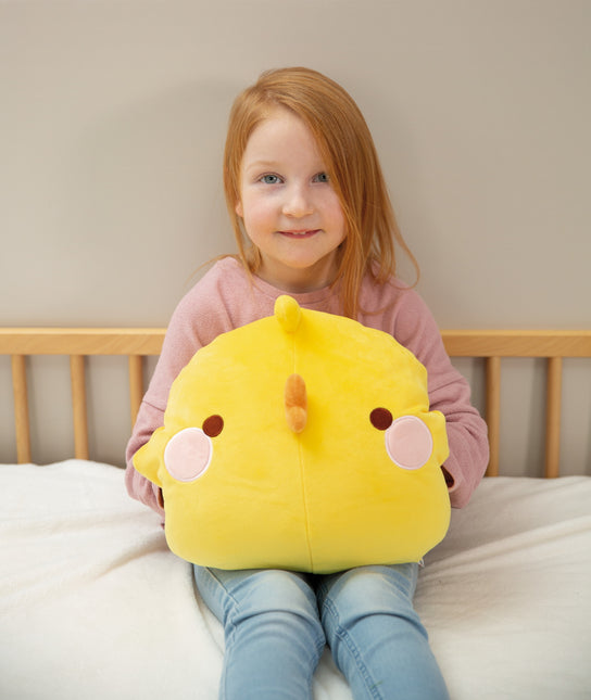 Molang Piu Piu kussen handwarmer - 33 cm