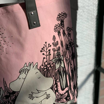 Moomin Roze Moomin shopper