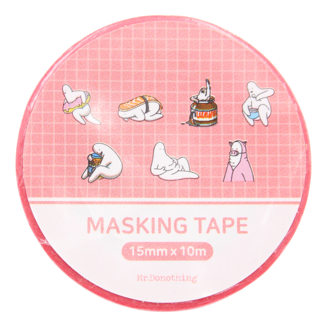 Mr.Donothing Mr.Donothing Masking / washi tape - Roze