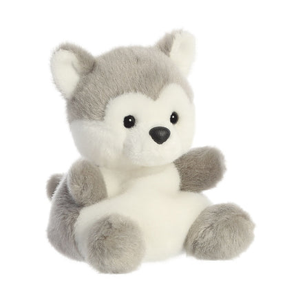 Palm Pals Husky knuffeltje - 13 cm