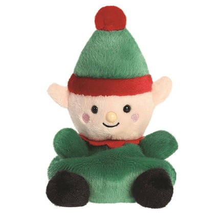 Palm Pals Kerst elf knuffeltje - 13 cm