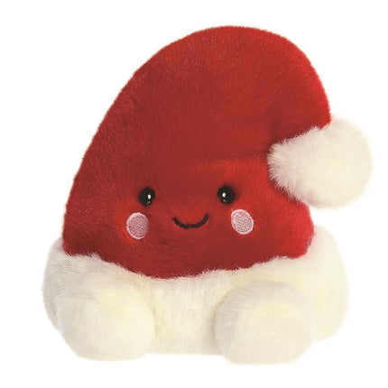 Palm Pals Kerstmuts knuffeltje - 13 cm