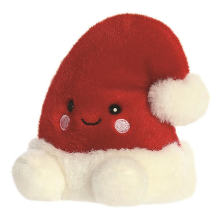 Palm Pals Kerstmuts knuffeltje - 13 cm