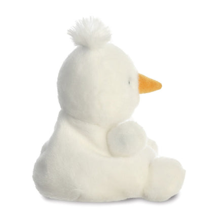 Palm Pals Sneeuwpop knuffeltje - 13 cm