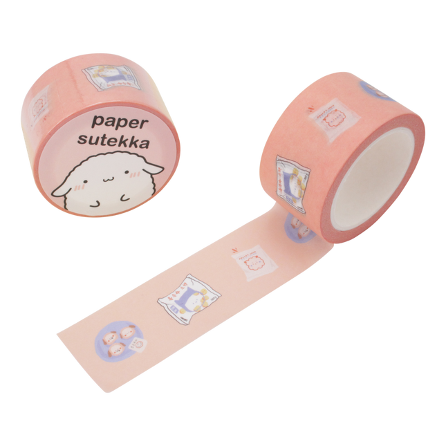 Paper Sutekka Washi Tape - Yummy Snacks  25 mm