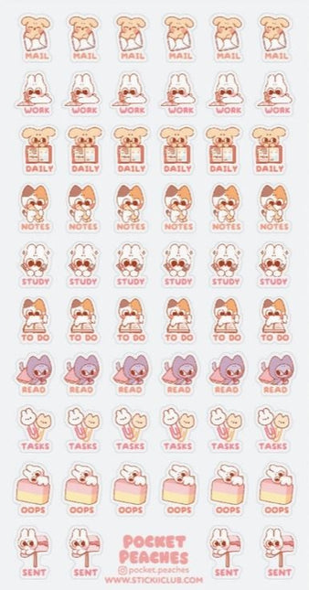 Stickii Stickervel - Planner Cuties