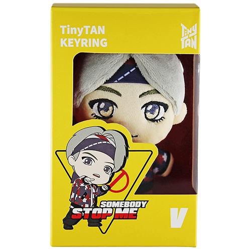 TinyTAN BTS sleutelhanger Mic Drop - V