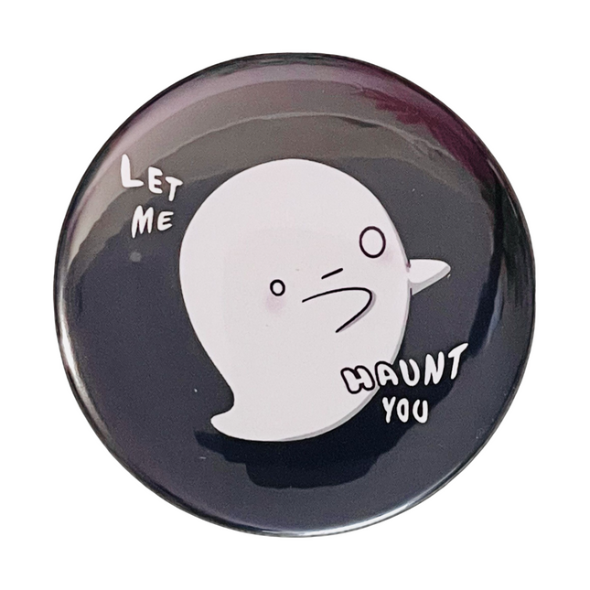 Yuki the Ghost Button - Let me haunt you