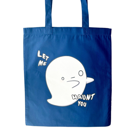 Yuki the Ghost Totebag - Let me haunt you (diverse kleuren)