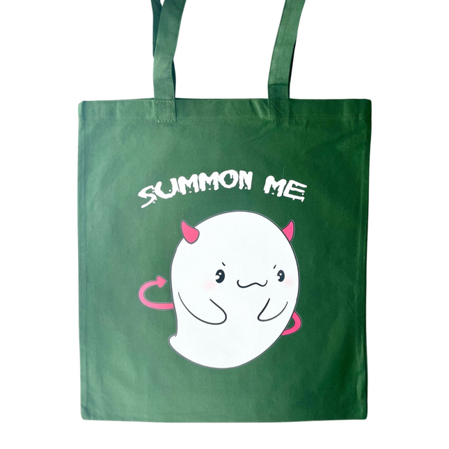 Yuki the Ghost Totebag - Summon me (diverse kleuren)